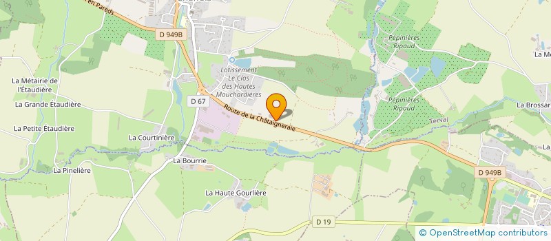 localisation de l'entreprise ADOV à CHEFFOIS