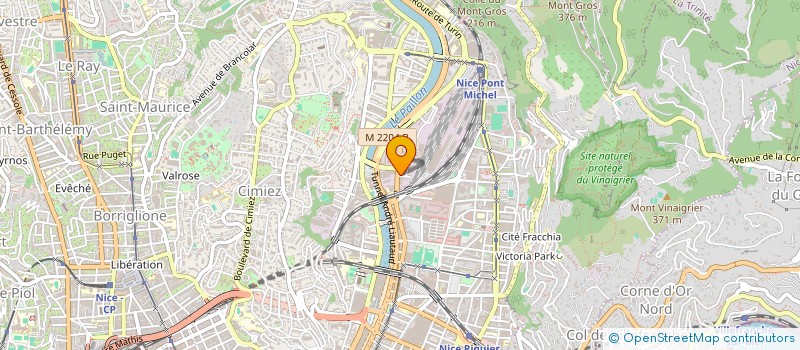 localisation de l'entreprise ADOVIVA à NICE