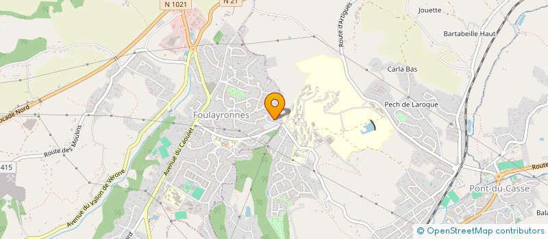 localisation de l'entreprise ADOZOR FRANCE  FOULAYRONNES