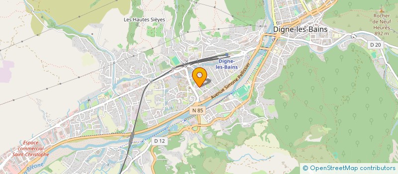 localisation de l'entreprise ADP 04 à DIGNE-LES-BAINS