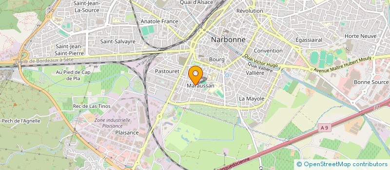 localisation de l'entreprise ADP 11 à NARBONNE