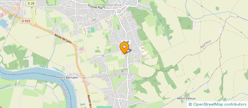 localisation de l'entreprise ADP  REYRIEUX