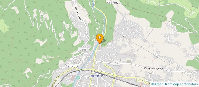 localisation de l'entreprise ADP, CONCEPTEUR DE PAYSAGES  BONNEVILLE