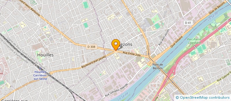 localisation de l'entreprise ADP FRANCE à BEZONS