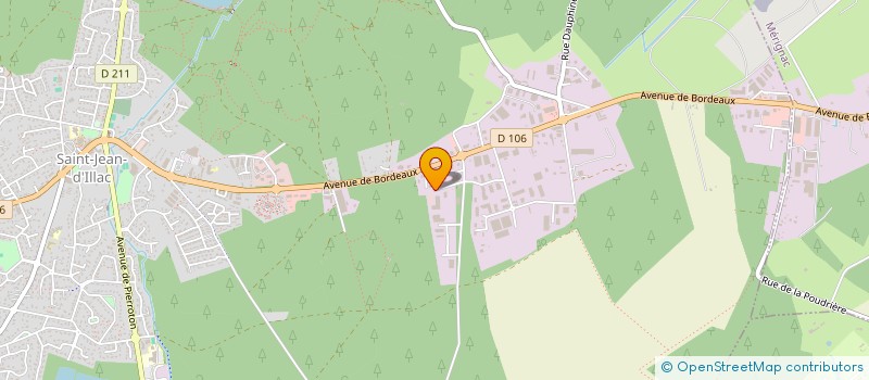 localisation de l'entreprise ADP MAITRISE D'OEUVRE à SAINT-JEAN-D'ILLAC