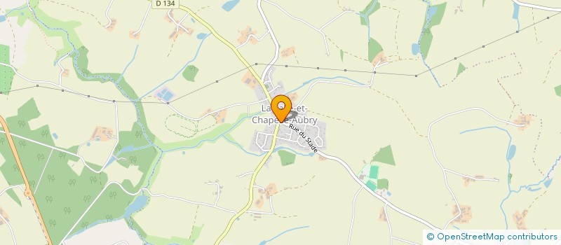 localisation de l'entreprise ADP MENUISERIE à MONTREVAULT-SUR-EVRE