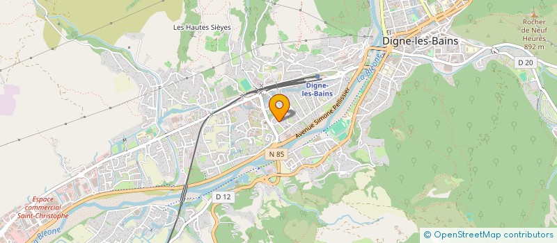localisation de l'entreprise ADP NETTOYAGE à DIGNE-LES-BAINS