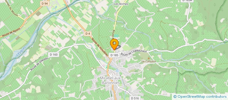 localisation de l'entreprise ADP NYONS CARRELAGE  NYONS