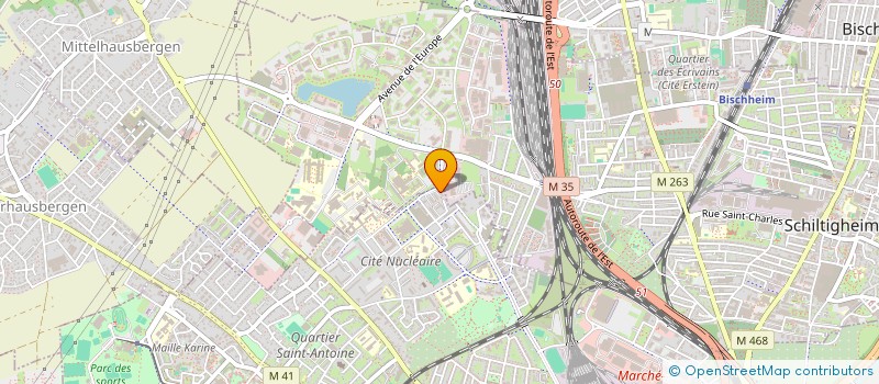 localisation de l'entreprise ADP RENOVATION à STRASBOURG