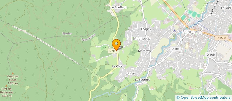 localisation de l'entreprise ADP SPORT PERFORMANCE  SAINT-JORIOZ