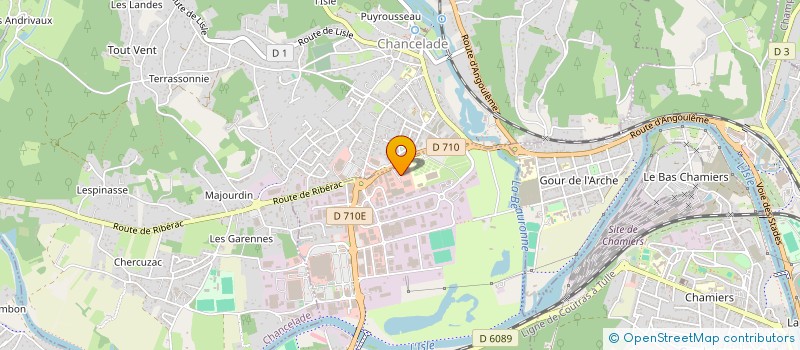 localisation de l'entreprise ADP1934  MARSAC-SUR-L'ISLE