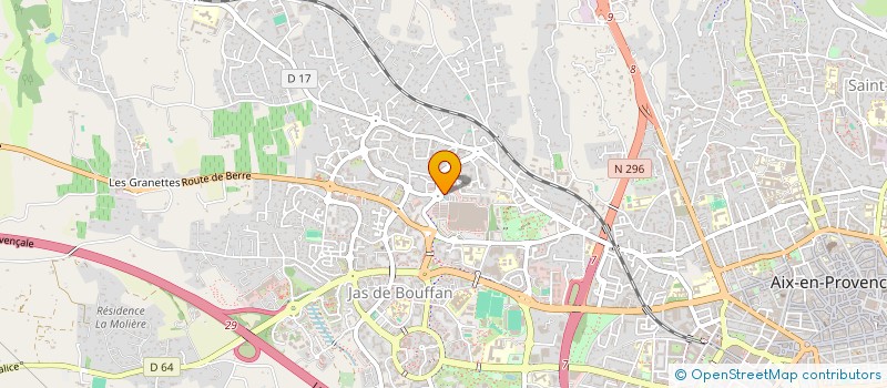 localisation de l'entreprise ADP3  AIX-EN-PROVENCE