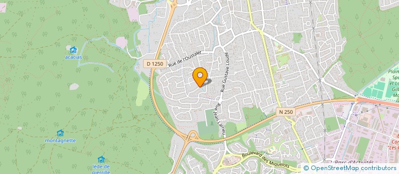 localisation de l'entreprise ADPAMA à LA TESTE-DE-BUCH