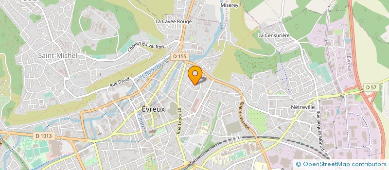 localisation de l'entreprise ADPC  EVREUX