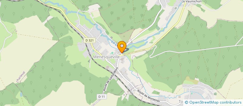 localisation de l'entreprise ADPL  MENESQUEVILLE