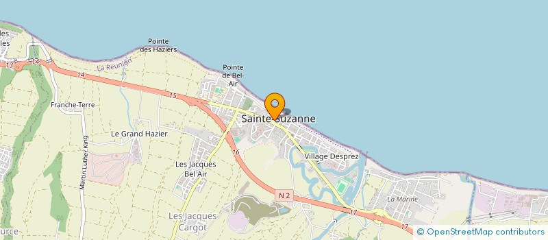 localisation de l'entreprise ADPLAY à SAINTE-SUZANNE