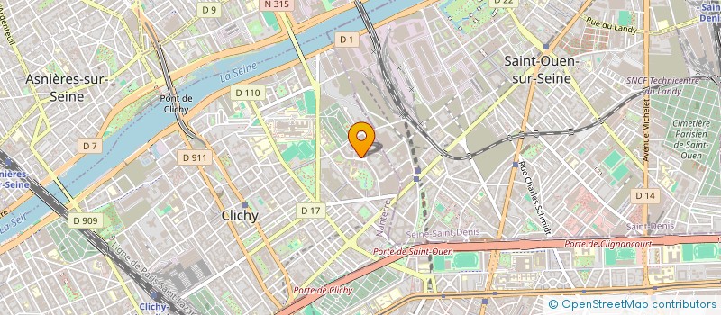 localisation de l'entreprise ADPMI à CLICHY