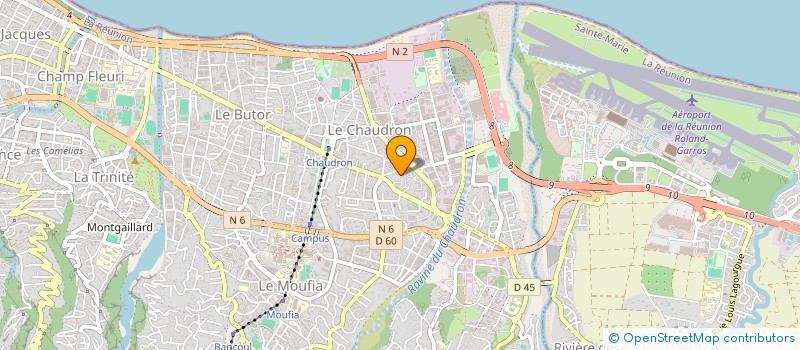 localisation de l'entreprise ADPN à SAINT-DENIS