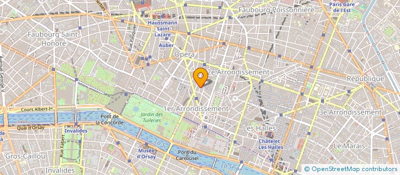 localisation de l'entreprise ADPOINT à PARIS