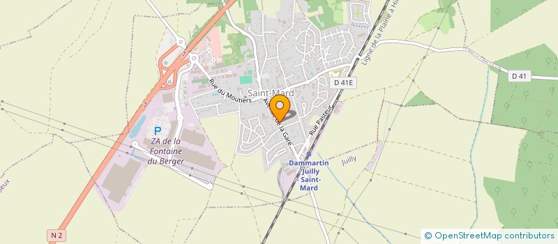 localisation de l'entreprise ADPP  SAINT-MARD