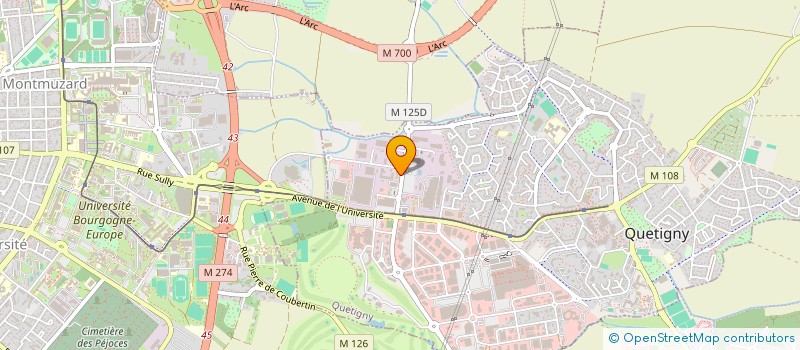 localisation de l'entreprise ADPR GESTION  CHEVIGNY-SAINT-SAUVEUR