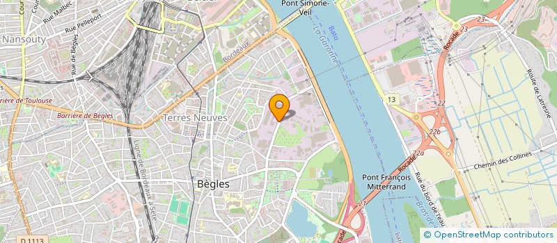 localisation de l'entreprise ADPS à BEGLES