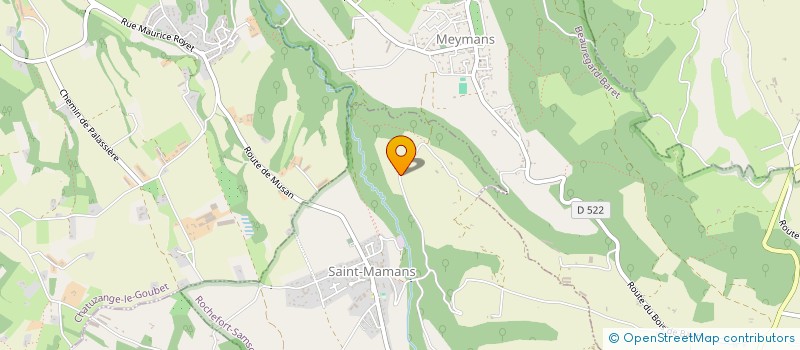 localisation de l'entreprise ADPS  ROCHEFORT-SAMSON