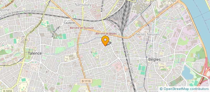 localisation de l'entreprise ADPS à BEGLES