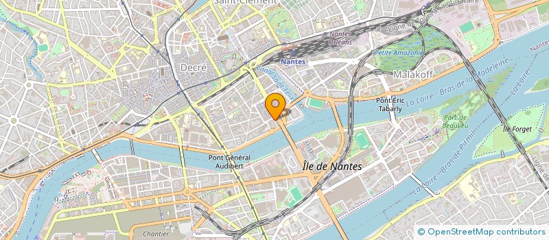 localisation de l'entreprise ADPS ARTISAN COMMERC INDUS PROF LIB PDL à NANTES
