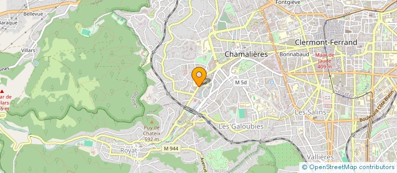 localisation de l'entreprise ADR à CHAMALIERES