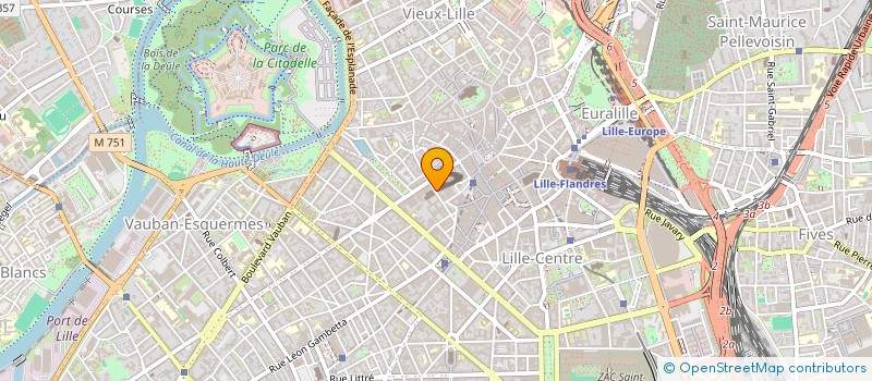 localisation de l'entreprise ADR à LILLE