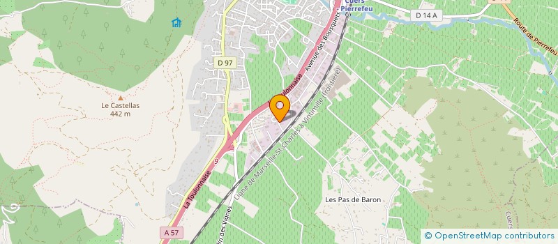 localisation de l'entreprise ADR CONCEPT  CUERS