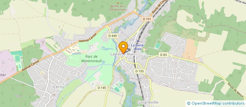 localisation de l'entreprise ADR CONSTRUCT  MORSANG-SUR-ORGE