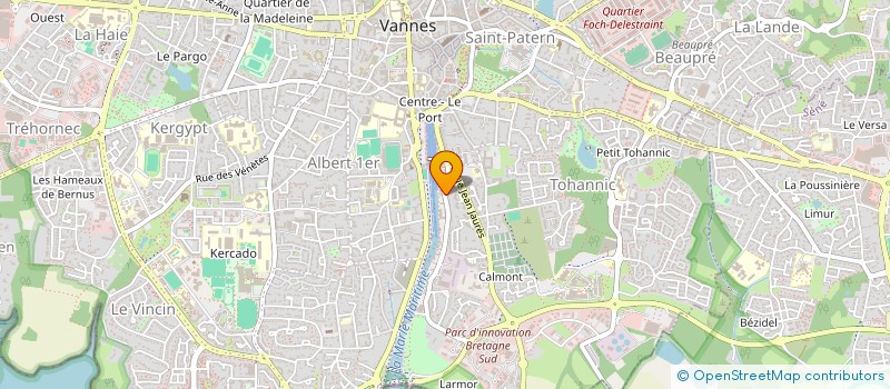 localisation de l'entreprise ADR DU GOLFE à VANNES