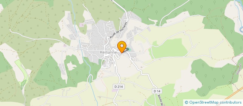 localisation de l'entreprise ADR ELECTRICITE à REILLANNE