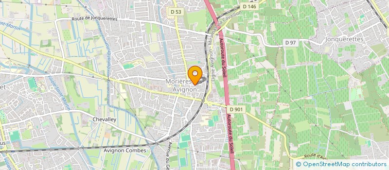 localisation de l'entreprise ADR IMMO  MORIERES-LES-AVIGNON