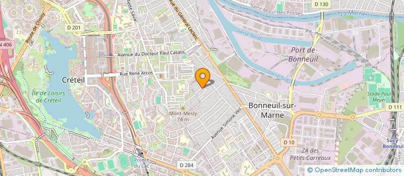 localisation de l'entreprise ADR INVEST  BONNEUIL-SUR-MARNE