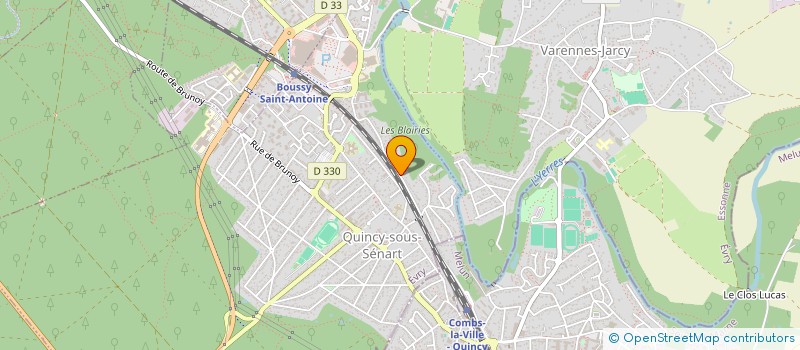 localisation de l'entreprise ADR - L'ART DE RENOVER  QUINCY-SOUS-SENART