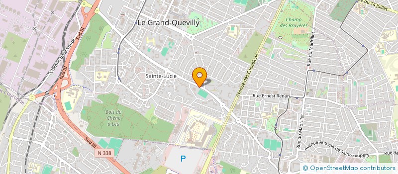 localisation de l'entreprise ADR MULTISERVICES à LE GRAND-QUEVILLY