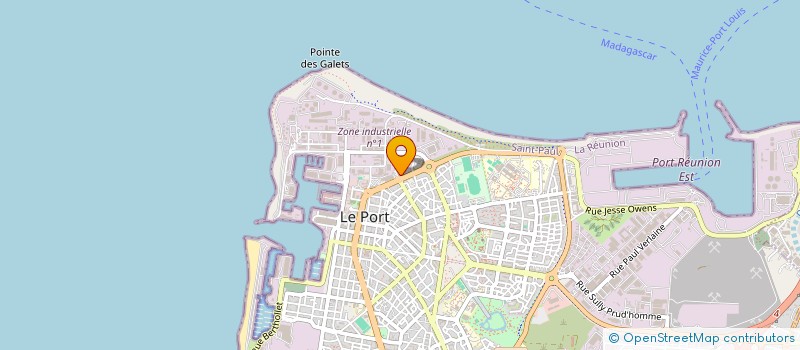localisation de l'entreprise ADR NUTRITION à LE PORT