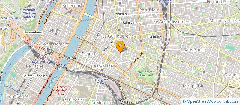 localisation de l'entreprise ADR RHONE ALPES à LYON