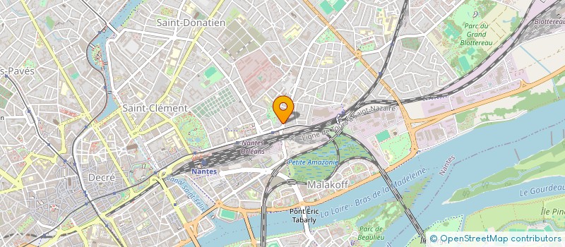 localisation de l'entreprise ADR SARL à NANTES