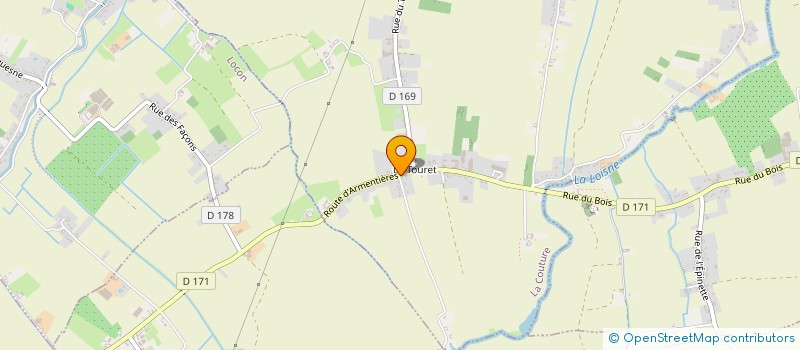 localisation de l'entreprise ADRAELLE  LA COUTURE