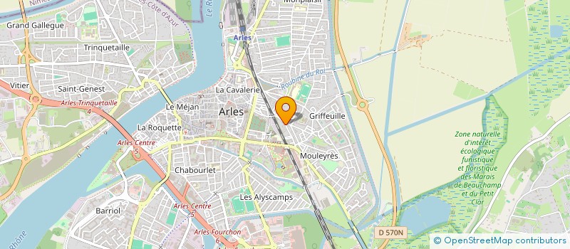 localisation de l'entreprise ADRAGNA AUTOMOBILE ASSISTANCE 3 à ARLES