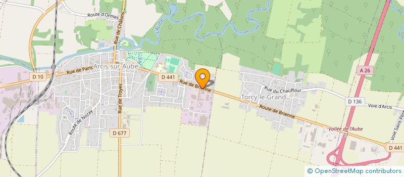 localisation de l'entreprise ADRAME  JASSEINES