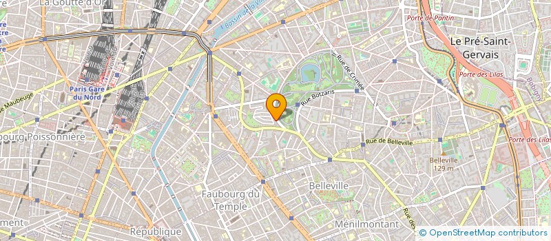 localisation de l'entreprise ADRAR - ARCHEOLOGIE & DEVELOPPEMENT  PARIS