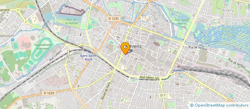 localisation de l'entreprise ADRAR GESTION à AMIENS