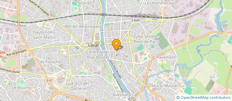 localisation de l'entreprise ADRASEC 53 à LAVAL