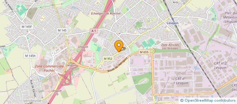 localisation de l'entreprise ADRE à LESQUIN