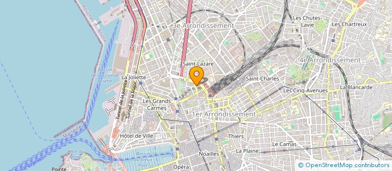 localisation de l'entreprise ADREALINE à MARSEILLE